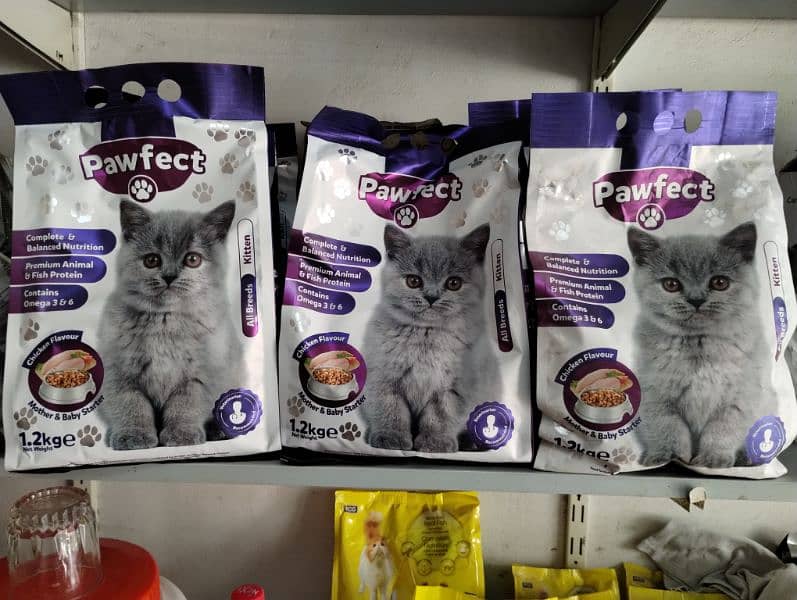 Cats food and accessories. 03136853803 Whatsapp. 2