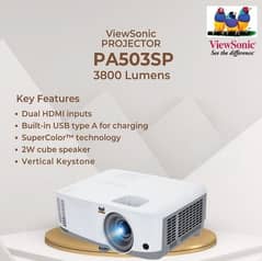 VIEWSONIC PROJECTOR PA503SP