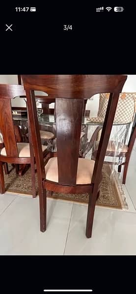 set of 6 dining chairs for sale for 48,000 2