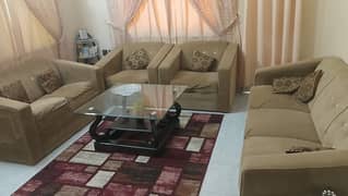 7  seater sofa set in good condition 0