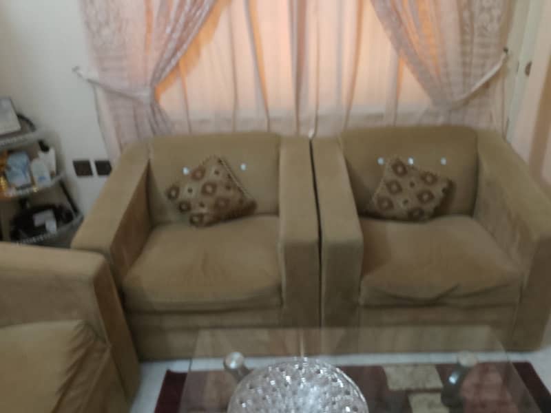 7  seater sofa set in good condition 2