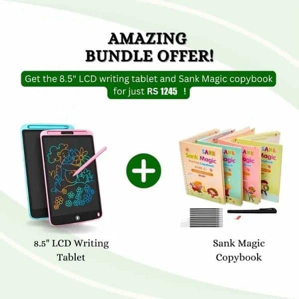 2 in 1 Combo Deal 8.5 Inch tablet and 4pcs magic Sank 1