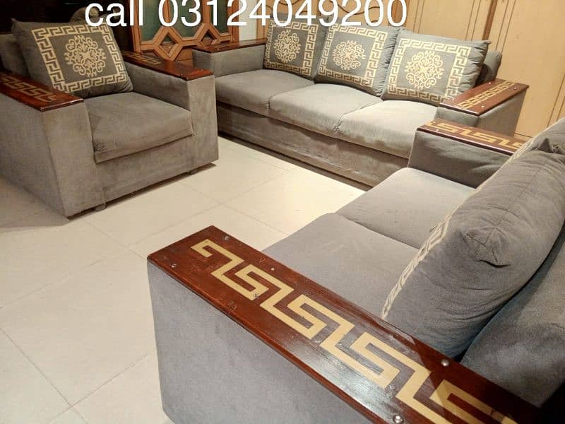 sofa set 3 2 1 seater call 03124049200 0