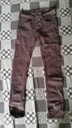 Brown jeans pant for men