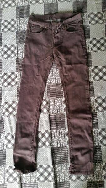 Brown jeans pant for men 0