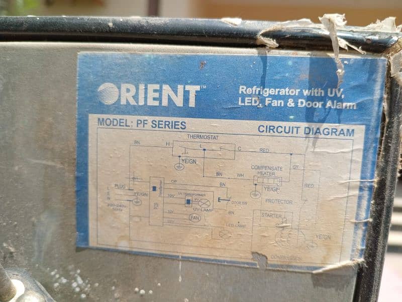 Orient Glass Door REFRIGERATOR 7