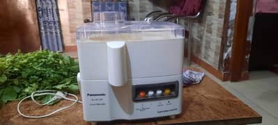 Panasonic juicer 3 in 1 very good condition