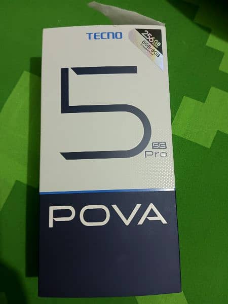 Tecno pova 5 pro 5G 8+8 256 GB 2