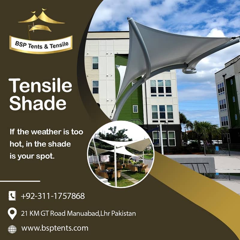 car Parking Shades | Swimming Pool shed | Sail Shades | Porch shade 16