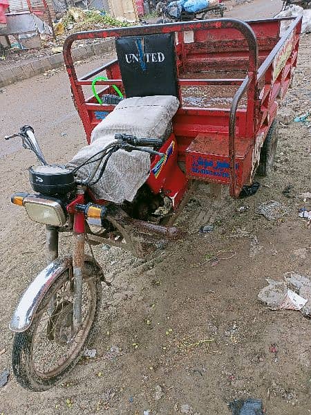 UNITED PLUS 100 Cc Loder Rickshaw. 3