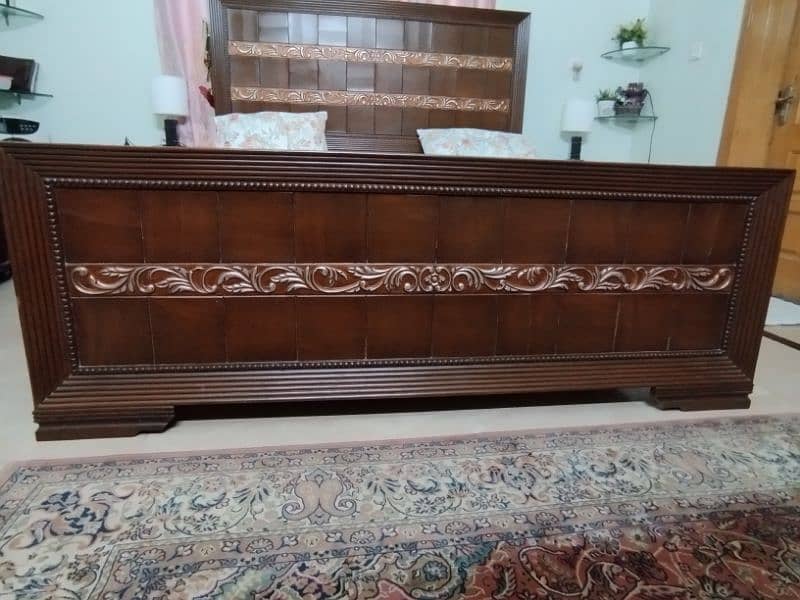 Wooden styled Bed 3