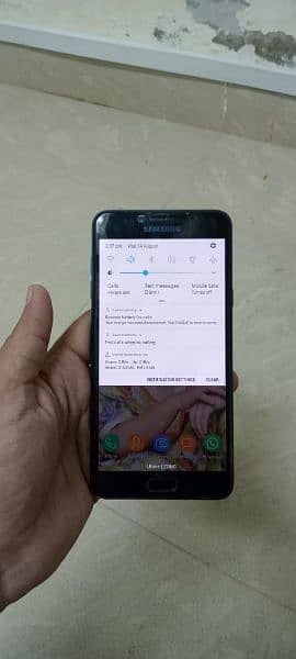 Samsung C7 pro powerfull 4