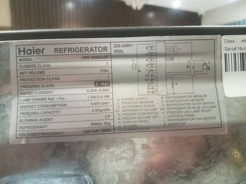 Brand New Heir Inverter Refrigerator 6