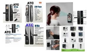 fingerprint access control system smart digita wifi electric door lock 0