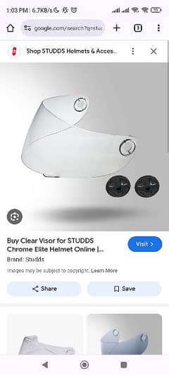 orignal  studds visor