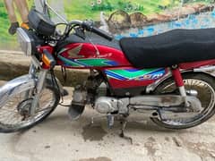 Honda CD 70cc use condition jenion bike