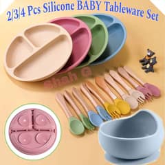 Silicone Baby Tableware set 0