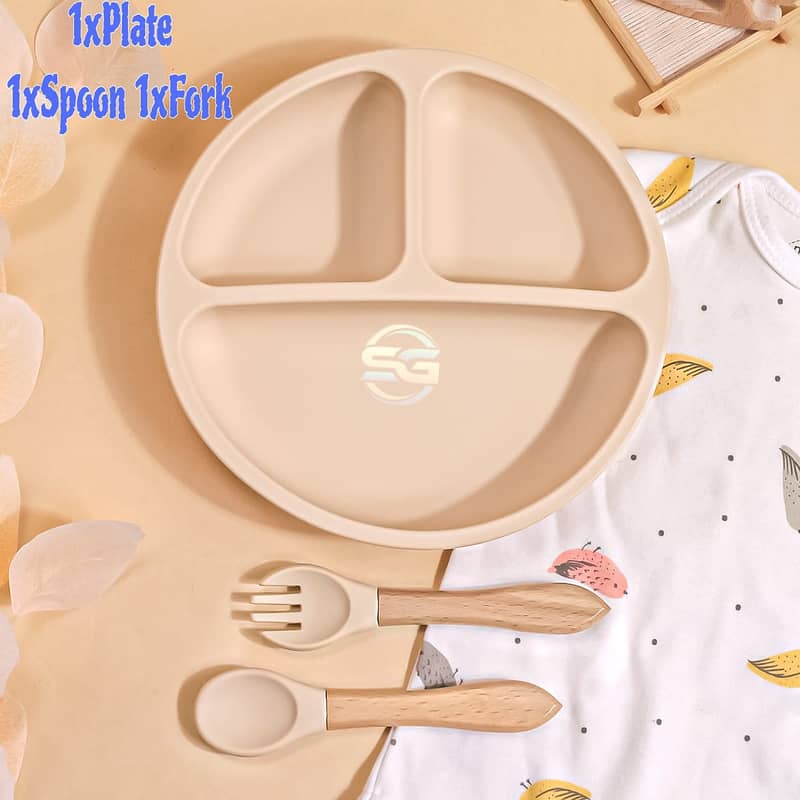 Silicone Baby Tableware set 6