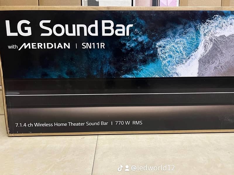 LG SOUNDBAR MERIDIAN 7.1. 4CH 2