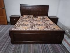 brand new double bed with mattress 0