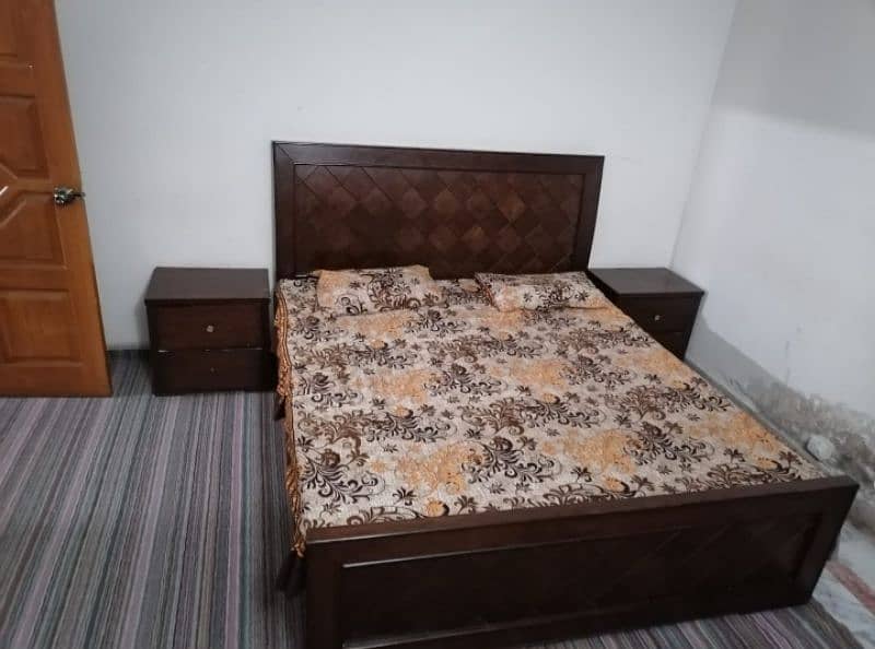 brand new double bed with mattress 1