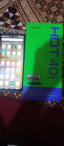 Infinix hot 40i with warranty 11 months 3