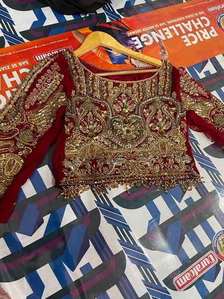 beautiful bridal lehnga for sale 5