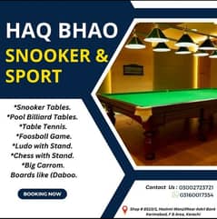 Snooker / Pool / Rasson Table / Star Table / Wiraka / 8 ball Pool