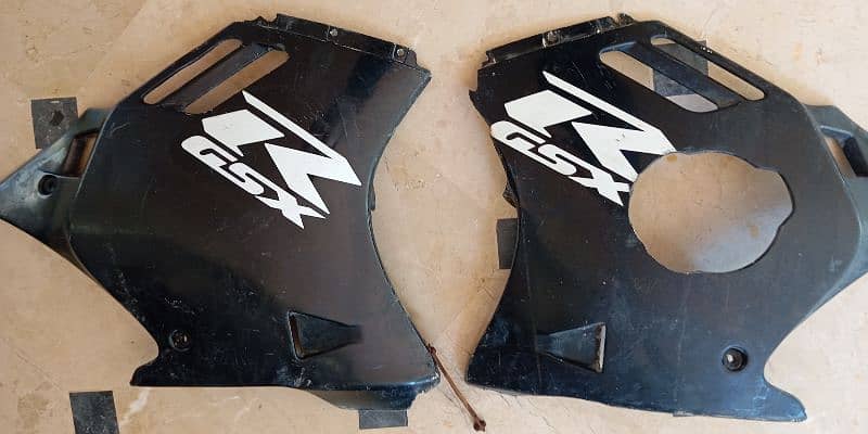 gsxr 250rr 1998 fairings with exhaust 0