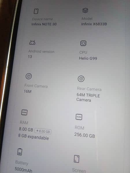 infinix Note 30 8/256 4