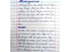 assignment handwriting