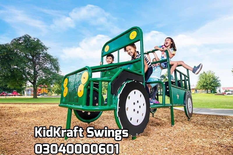 Slide, Swings, Kids rides, jhula, Spring rider, jungle gym, indoor set 15