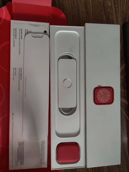 Apple watch series 8 45mm  red model A2771 4