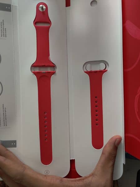 Apple watch series 8 45mm  red model A2771 5