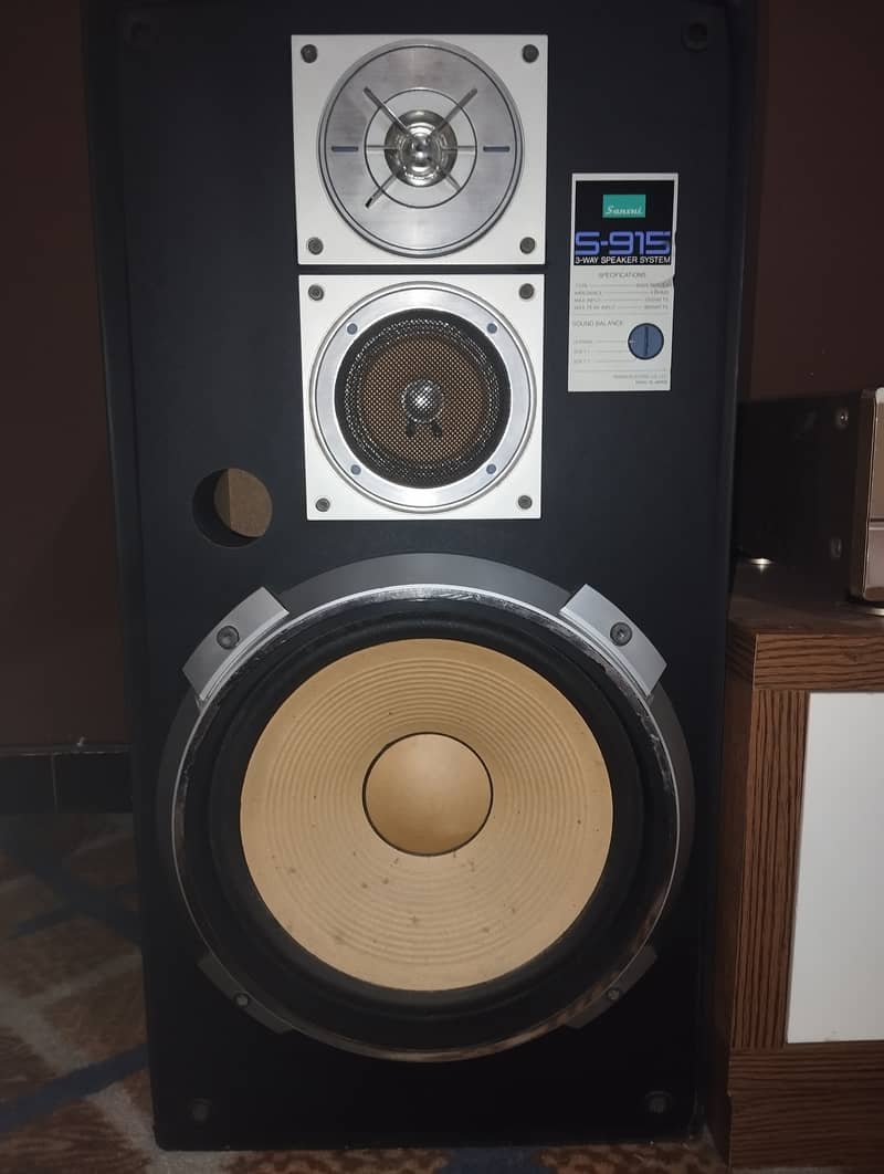 Sansui S-915 speakers 12