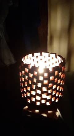 wood lamp