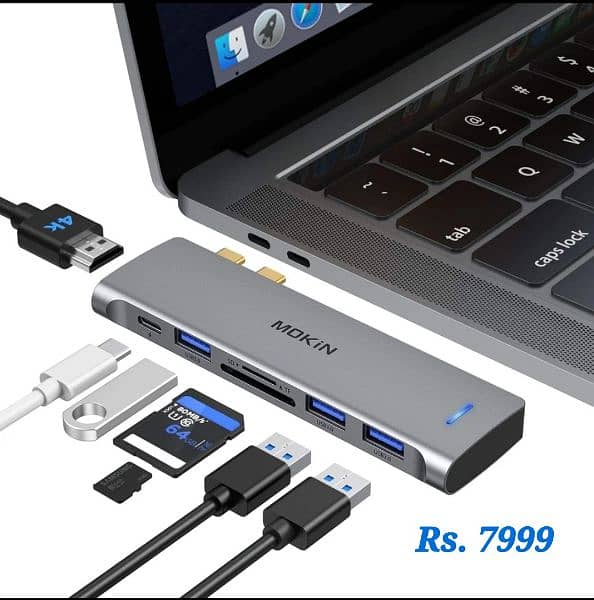 Anker 11-in-1/7 in 2 547 USB-C Hub 10 Gbps USB-A Data Ports 4K HDMI De 8