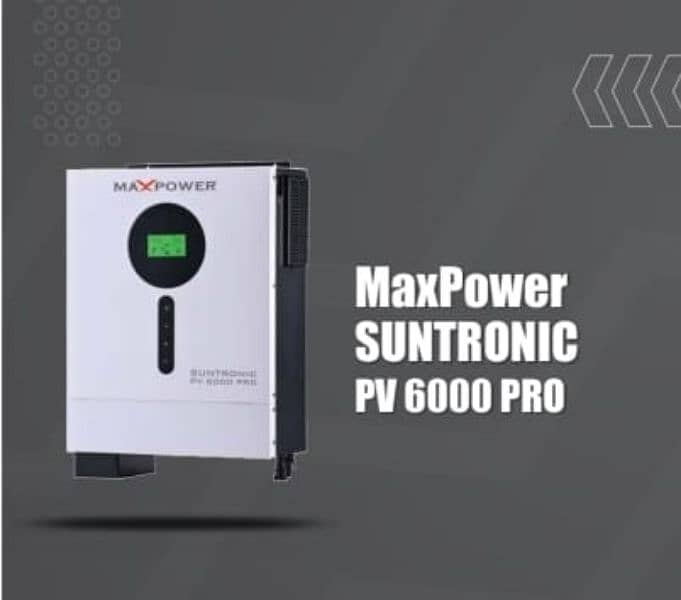 Hybrid Inverters Maxpower 6kw , 4 Kw, Lithium battery 1