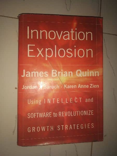 27 YEARS OLD BOOK INNOVATION Explosions  James Brian Quinn 03412929051 1