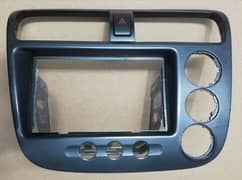 Honda Civic 2005 Display Pannnel Frame Carbon Fiber Original Japanese 0