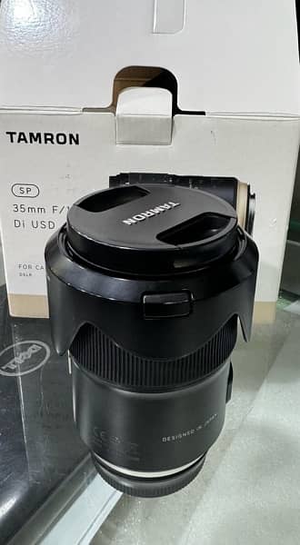 tamron 35mm 1.4 sp Canon mount 1