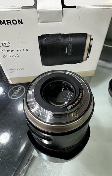 tamron 35mm 1.4 sp Canon mount 4