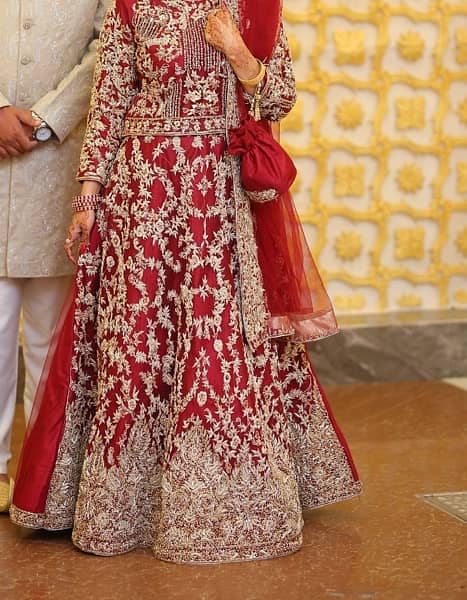 Bridal Lehnga /Baraat Lehnga /Wedding 0303-5555949 0