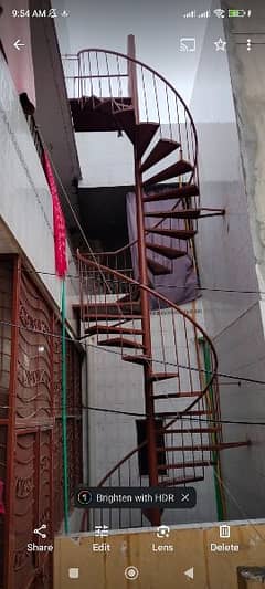 metal stairs