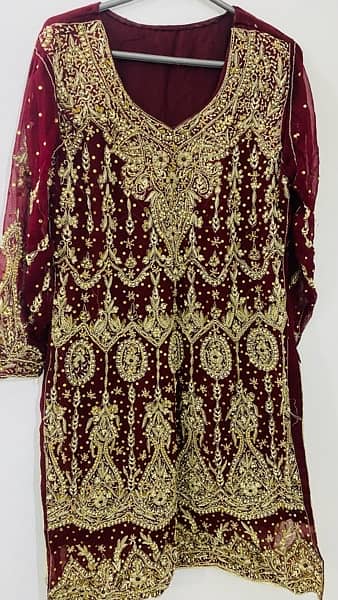 bridal lehnga / lehnga / wedding season/meroon bridal dress/lehnga 3