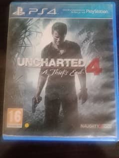 uncharted 4 game CD