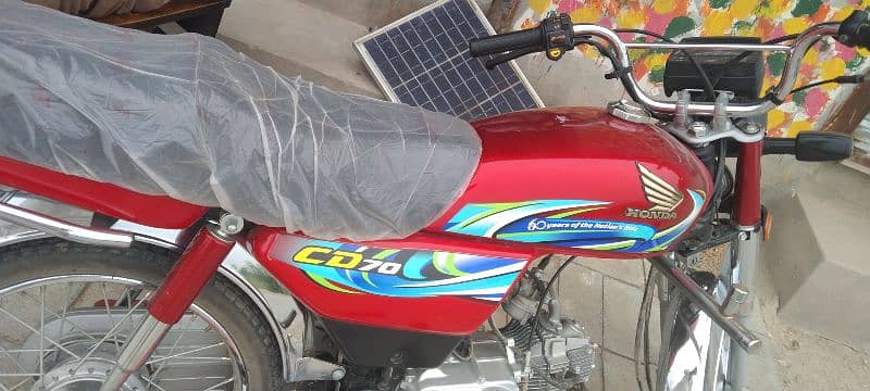 honda cd70 red all ok 2