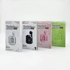 Air31 Earbuds Wireless Crystal Transparent Body – (random Color)