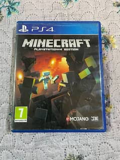 Minecraft ps4  disk 0