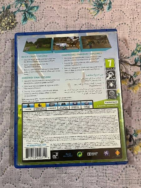 Minecraft ps4  disk 1